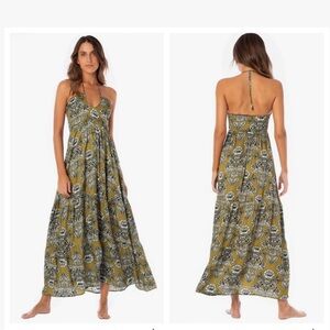 Maaji Women's Floral Long Maxi Dress size L Large New with tags $166